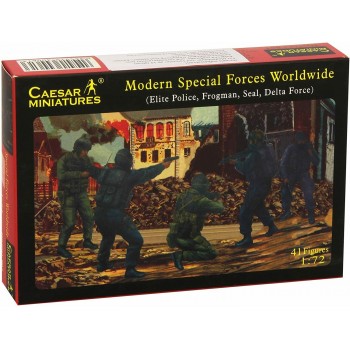 1/72 Caesar Miniatures Modern Special Forces Worldwide-Modern Wars H061